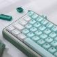 Misty Forest 104+40 MDA Profile Keycap Set PBT Dye-subbed for Cherry MX Mechanical Gaming Keyboard